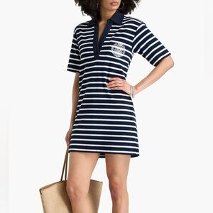 Veronica Beard Lauper Rib-Knit Sweaterdress